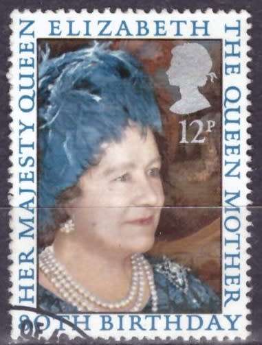 GB 1980 The 80th Anniversary of the Birth of Queen Mother Elizabeth ULH CV R10.50 SG 1129