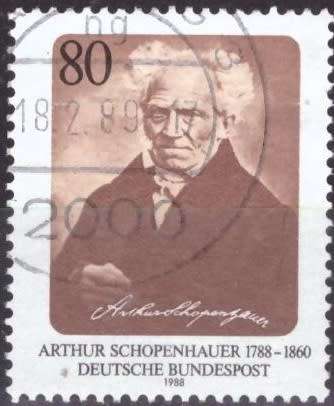 GERMANY 1988 The 200th Anniversary of the Birth of Arthur Schopenhauer ULH CV R16.80 SG 2231