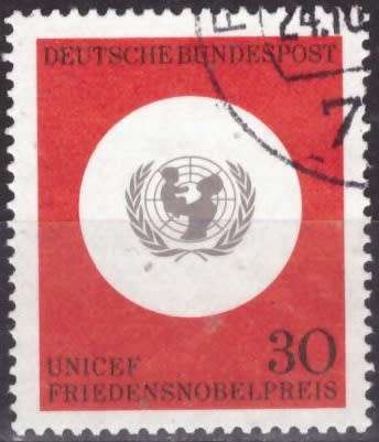 GERMANY 1966 The 20th Anniversary of the UNICEF ULH CV R10.50 SG 1432