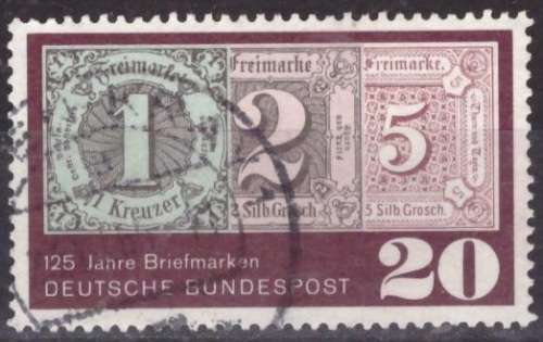 GERMANY 1965 The 125th Anniversary of the First German Stamp ULH CV R10.50 SG 1403