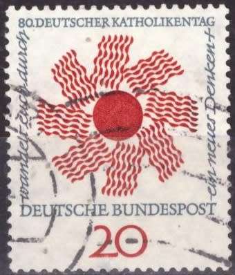 GERMANY 1964 The 80th Anniversary of the German Day of Catholism ULH CV R10.60 SG 1349