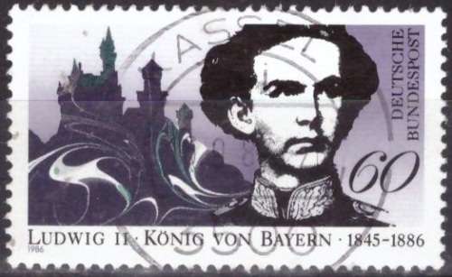 GERMANY 1986 The 100th Anniversary of the Death of King Ludwig II of Bayern ULH CV R16.80 SG 2127