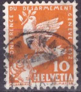 SWITZERLAND 1932 World Disarmament Conference, Geneva ULH CV R8.40 SG 339