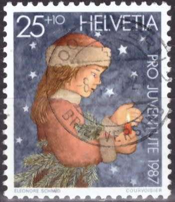 SWITZERLAND 1987 Pro Juventute - Child Development ULH CV R21 SG J299