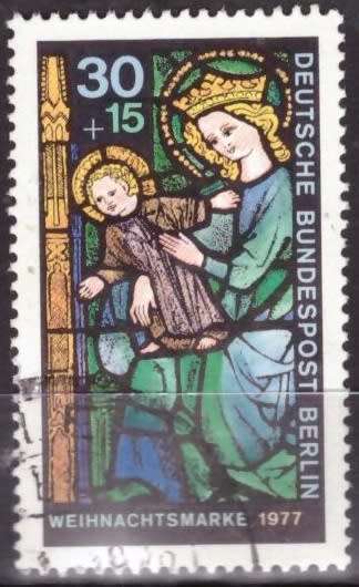 BERLIN 1977 Christmas Stamps ULH CV R28.60 SG B141