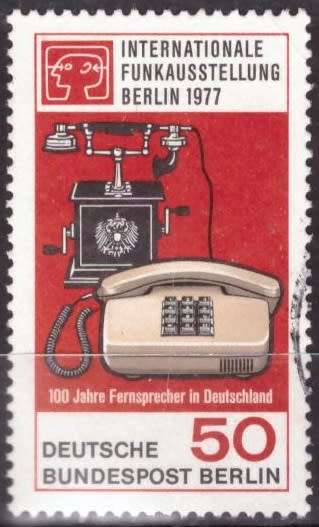BERLIN 1977 International Exhibition of Communication ULH CV R37.40 SG B533