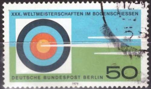 BERLIN 1979 The World Championship in Archery ULH CV R19.80 SG B574