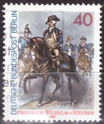 BERLIN 1980 The 250th Anniversary of the Birth of General von Steuben ULH CV R19.80 SG B600