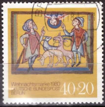 BERLIN 1980 Christmas Stamps ULH CV R30.80 SG B608