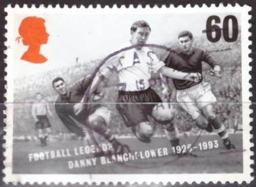 GB 1996 European Football Championship, England - Football Legends ULH CV R19.80 SG 1929