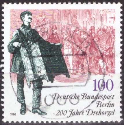 BERLIN 1990 The 200th Anniversary of the Barrel Organ ULH CV R66 SG B849