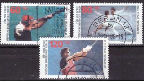 BERLIN 1988 Sports UNH CV R154 SG B801-03