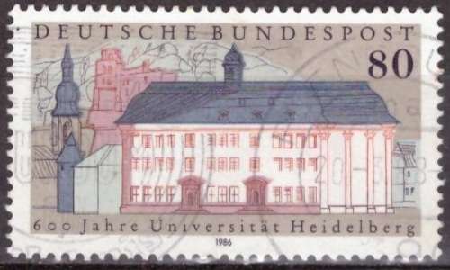 GERMANY 1986 The 500th Anniversary of the University of Heidelberg ULH CV R16.80 SG 2141