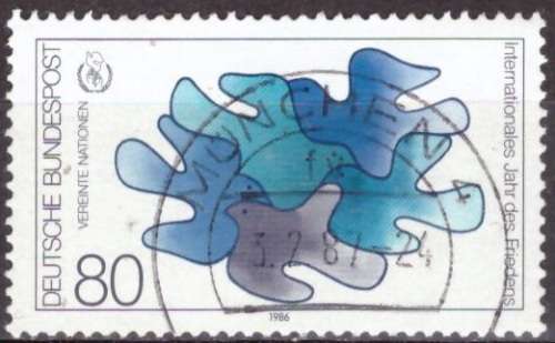 GERMANY 1986 International Year of Peace ULH CV R16.80 SG 2134