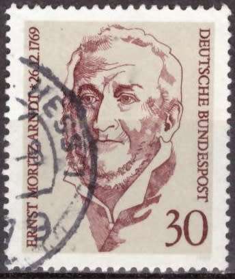 GERMANY 1969 The 200th Anniversary of the Birth of Ernst Moritz Arndt ULH CV SG 1511