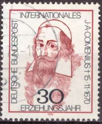 GERMANY 1970 The 300th Anniversary of The Death of Amos Comenius ULH CV R10.50 SG 1565