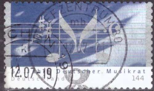 GERMANY 2003 The 50th Anniversary of the German Music Council ULH CV R89.20 SG 3227