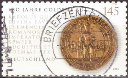 GERMANY 2006 The 650th Anniversary of the Golden `Bulle` ULH CV R131.20 SG 3396