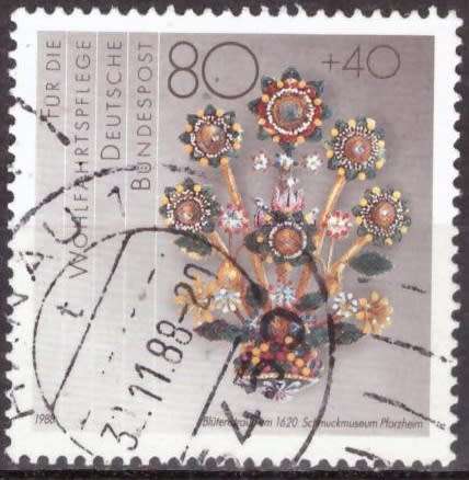 GERMANY 1988 Gold and Silversmith`s Craft ULH CV R50.40 SG 2255
