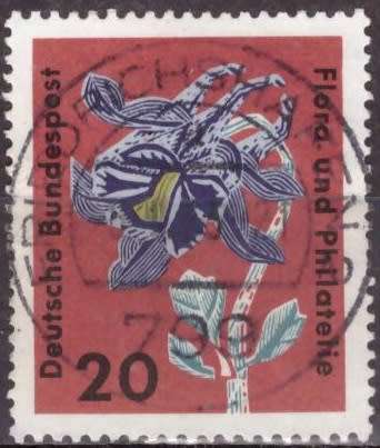 GERMANY 1963 Flora and Philately ULH CV R12.60 SG 1307