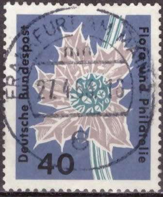 GERMANY 1963 Flora and Philately ULH CV R13.65 SG 1309