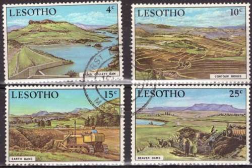 LESOTHO 1971 Environmental Protection UNH CV R13.65 SG 211-14
