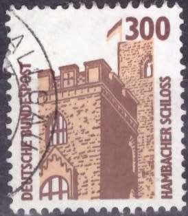 GERMANY 1988 Sightseeings ULH CV R16.80 SG 2218