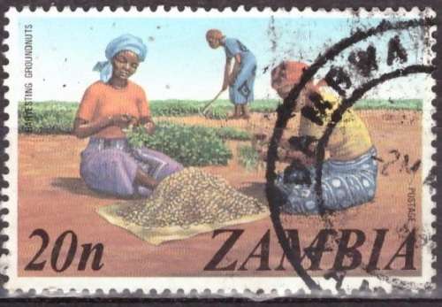 ZAMBIA 1975 Local Motifs ULH CV R26.25 SG 235
