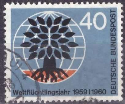 GERMANY 1960 World Refuge Year ULH CV R73-50 SG 1241