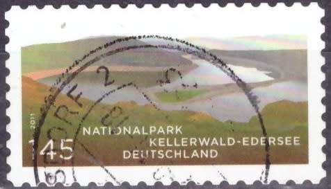 GERMANY 2011 National Parks - Kellerwand-Edersee ULH CV R157 SG 3700