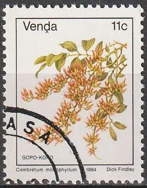VENDA 1984 Flowers CTO ADDITION TO DEFINITIVE SERIES