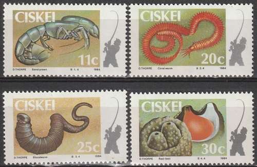 CISKEI 1984 Costal Angeling UMM SET