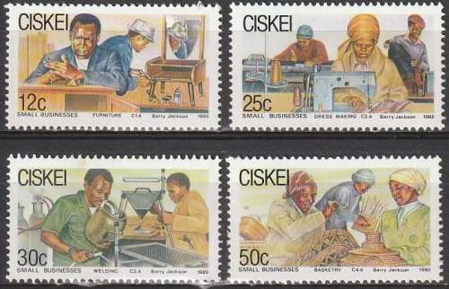 CISKEI 1985 Small Businesses UMM SET