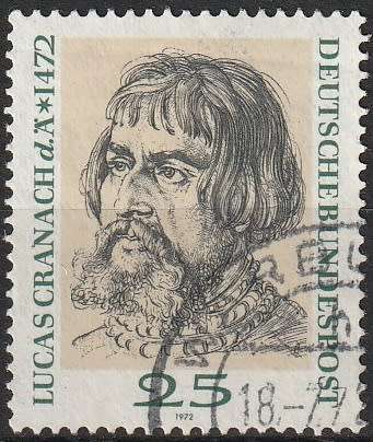 GERMANY 1972 The 500th Anniversary of the Birth of Lucas Cranach ULH CV R11 SG1620 DISCOUNTED