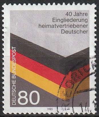 GERMANY 1985 Integration of Refugees ULH CV R17-60 SG2113