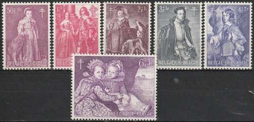 BELGIUM 1964 The struggle against Tuberculosis MM CV R63 SG 1908-13