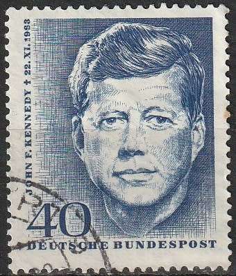 GERMANY 1964 The 1st Anniversary of the Death of J.F.Kennedy ULH CV R11 SG 1358