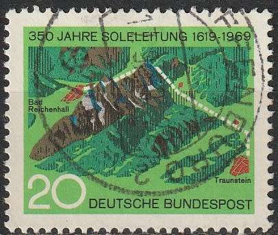 GERMANY 1969 Saltmaking ULH CV R11 SG 1502