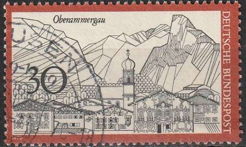 GERMANY 1970 The Town Oberammergau ULH CV R11 SG 1523