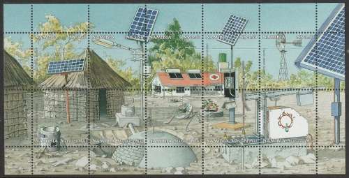 NAMIBIA 2000 International Stamp Exhibition `The Stamp Show 2000` UMM CV R120 SACC 365