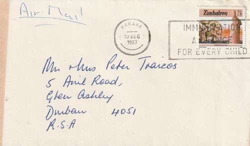 ZIMBABWE POSTAL HISTORY
