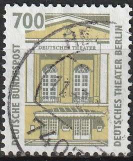 GERMANY 1993 The State Theatre in Berlin ULH CV R88 SG 2220D