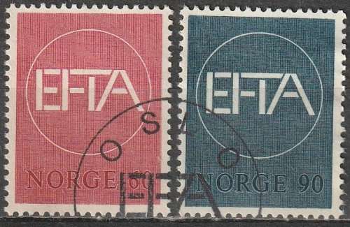 NORWAY 1967 EFTA - European free trade area UNH CV R60 SG 600-1
