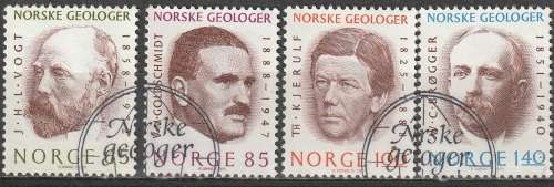 NORWAY 1974 Norwegian geologists UNH CV R99 SG 722-5 DISCOUNTED