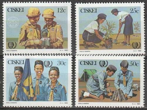 CISKEI 1985 The 75th Anniversary of Girlguiding UMM SACC 75-78