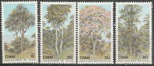 CISKEI 1983 Flora - Trees UMM SACC 34-37