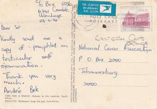 OLD USED, POST CARD POSTal HISTORY