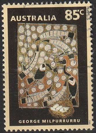 AUSTRALIA 1993 Paintings of Aborigines ULH CV R30.80 SG 1390