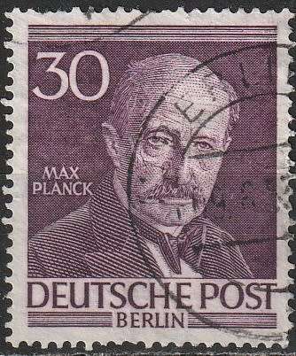 BERLIN 1952 Famous Men from Berlin ULH CV R286 SG B99