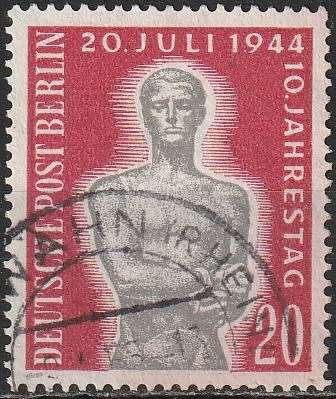BERLIN 1954 The Attempt to Assasin Hitler on July 20th 1944 ULH CV R170.50 SG B116